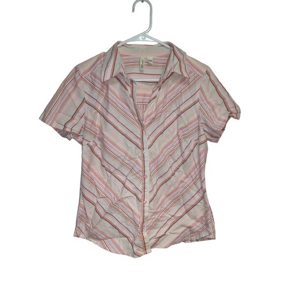 St. John's Bay Tops - St John's Bay Women's Button Up Size Medium